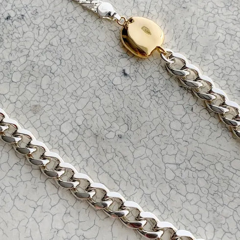 long combination necklace
